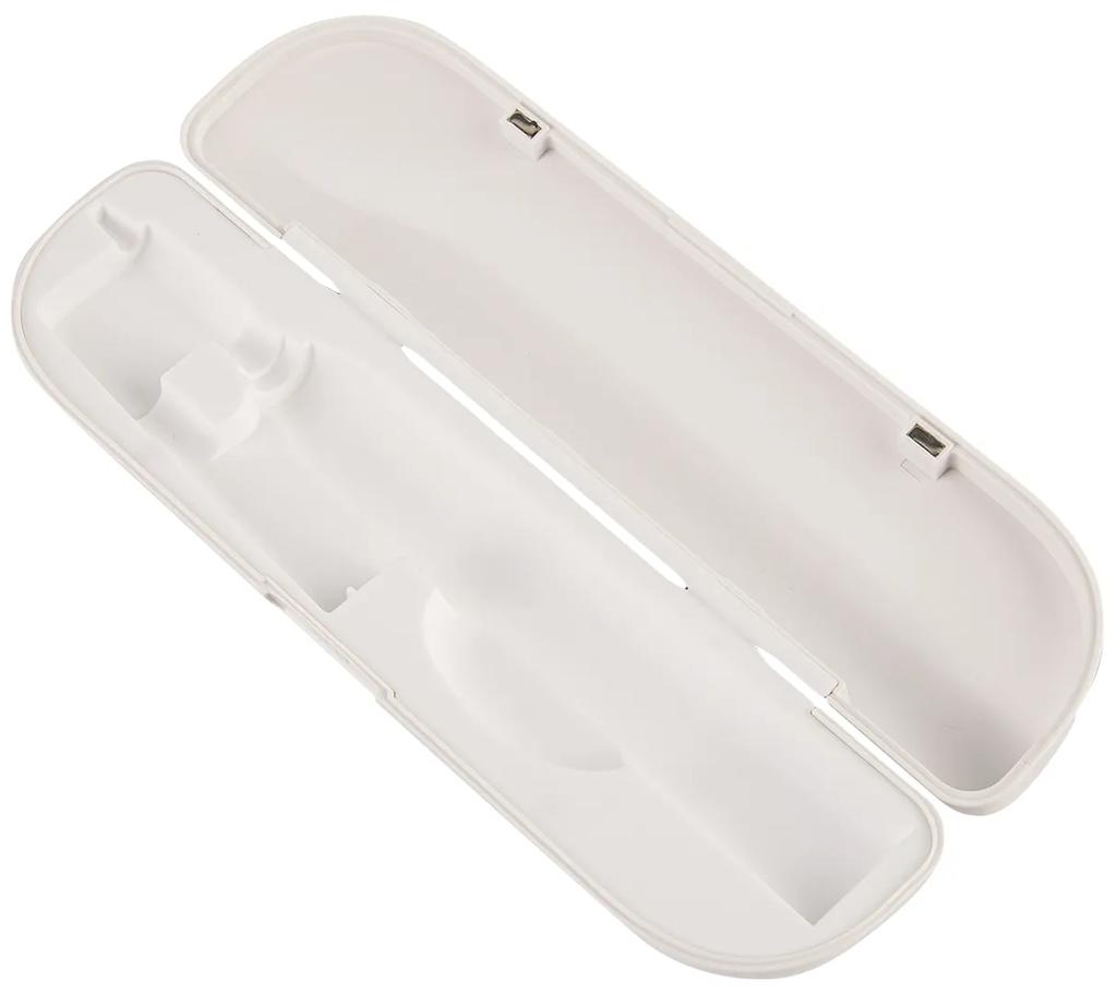 Дорожній футляр для зубних щіток Pecham білий