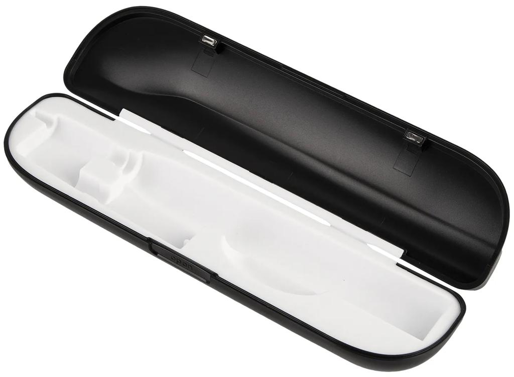 Дорожній футляр для зубних щіток Pecham чорний